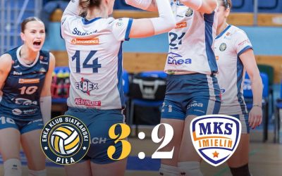 Znowu pięć setów, pilanki zwyciężają