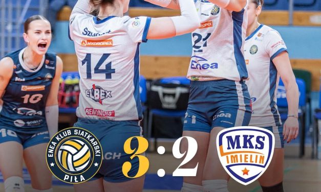 Znowu pięć setów, pilanki zwyciężają